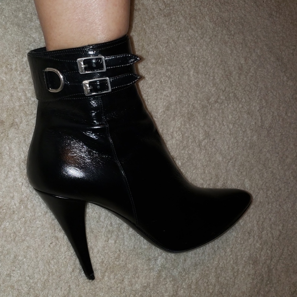 YSL - Saint Laurent NWT black badazz boot…